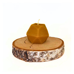 ŚWIECA GEOMETRYCZNA Z WOSKU...