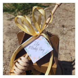 DLA MŁODEJ PARY PREZENT Z MIODEM 0,4kg #2