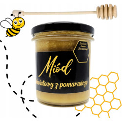 MIÓD Z POMARAŃCZĄ 400g #2