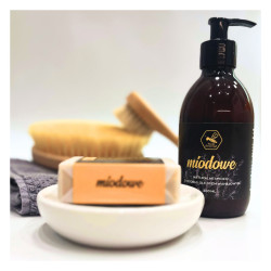 MIODOWE NATURALNE MYŁO W PŁYNIE #1